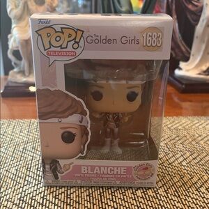 Funko The Golden Girls Blanche Pop! Figure - Brown and White